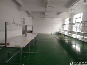 橫崗六約240平帶裝修廠房出租，毗鄰電子產業與金屬裝飾材料零售區